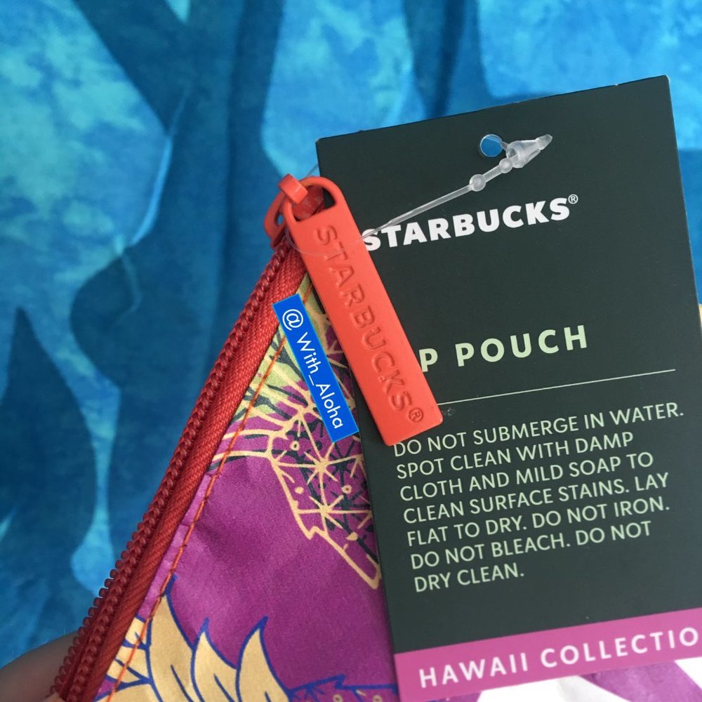 Starbucks🍍 Hawaii 16oz Tumbler & Aloha Zip Pouch - Picture 3 of 7
